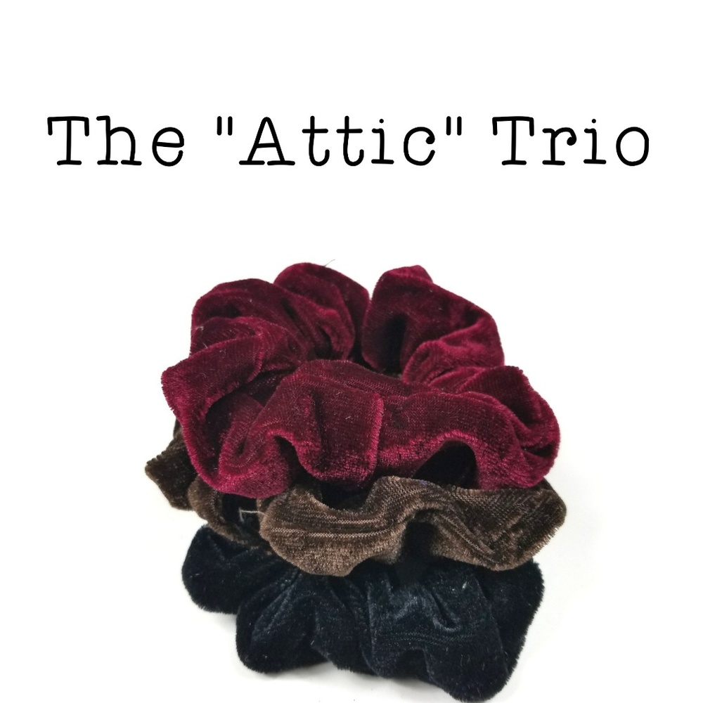 2 Sets for $18! | 3 Velvet Scrunchies